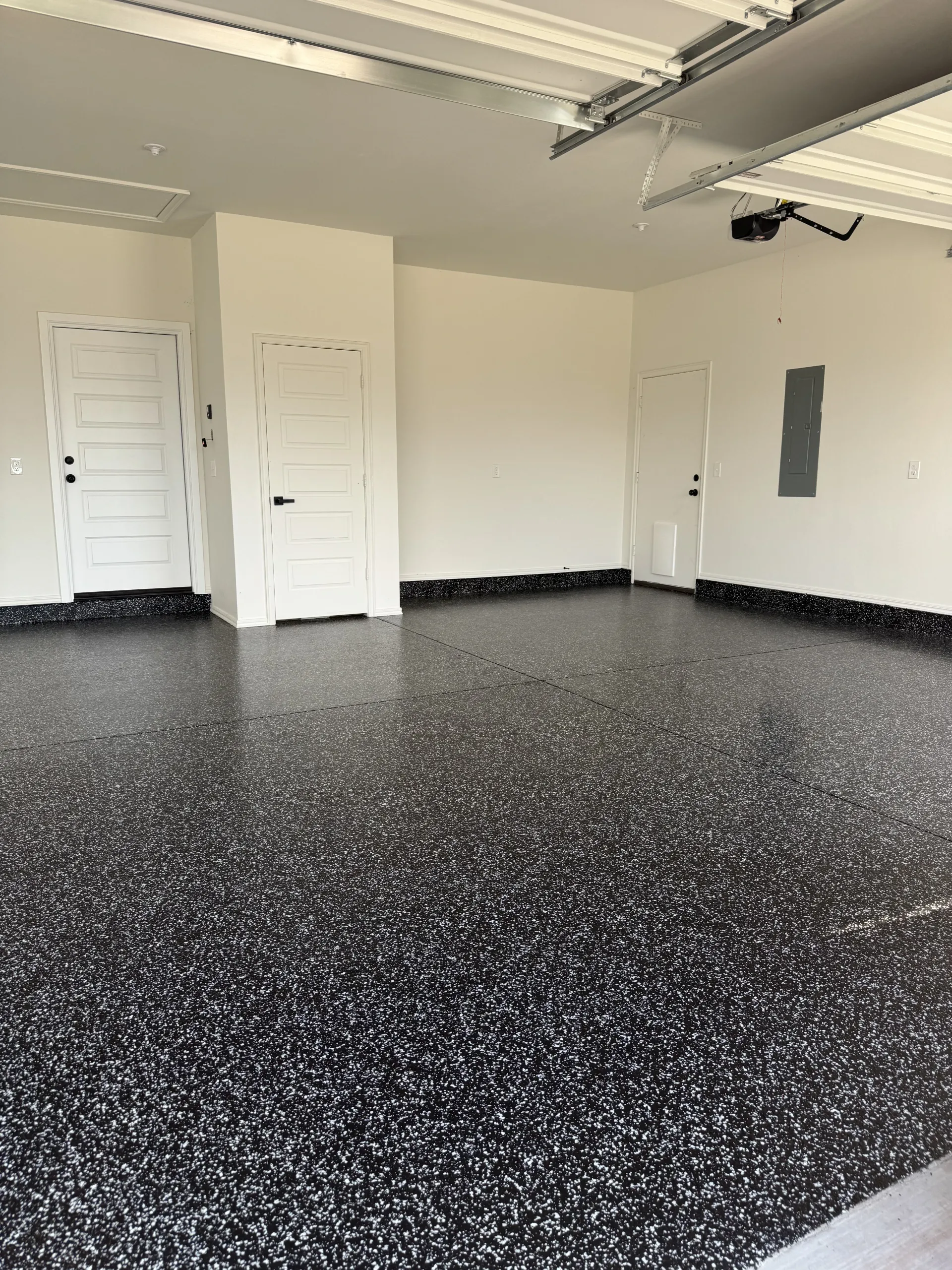 Professional garage floor coating